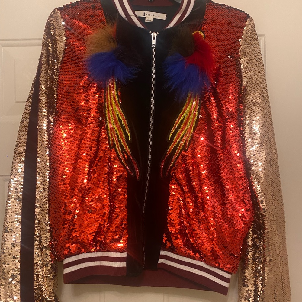 Sequin jacket